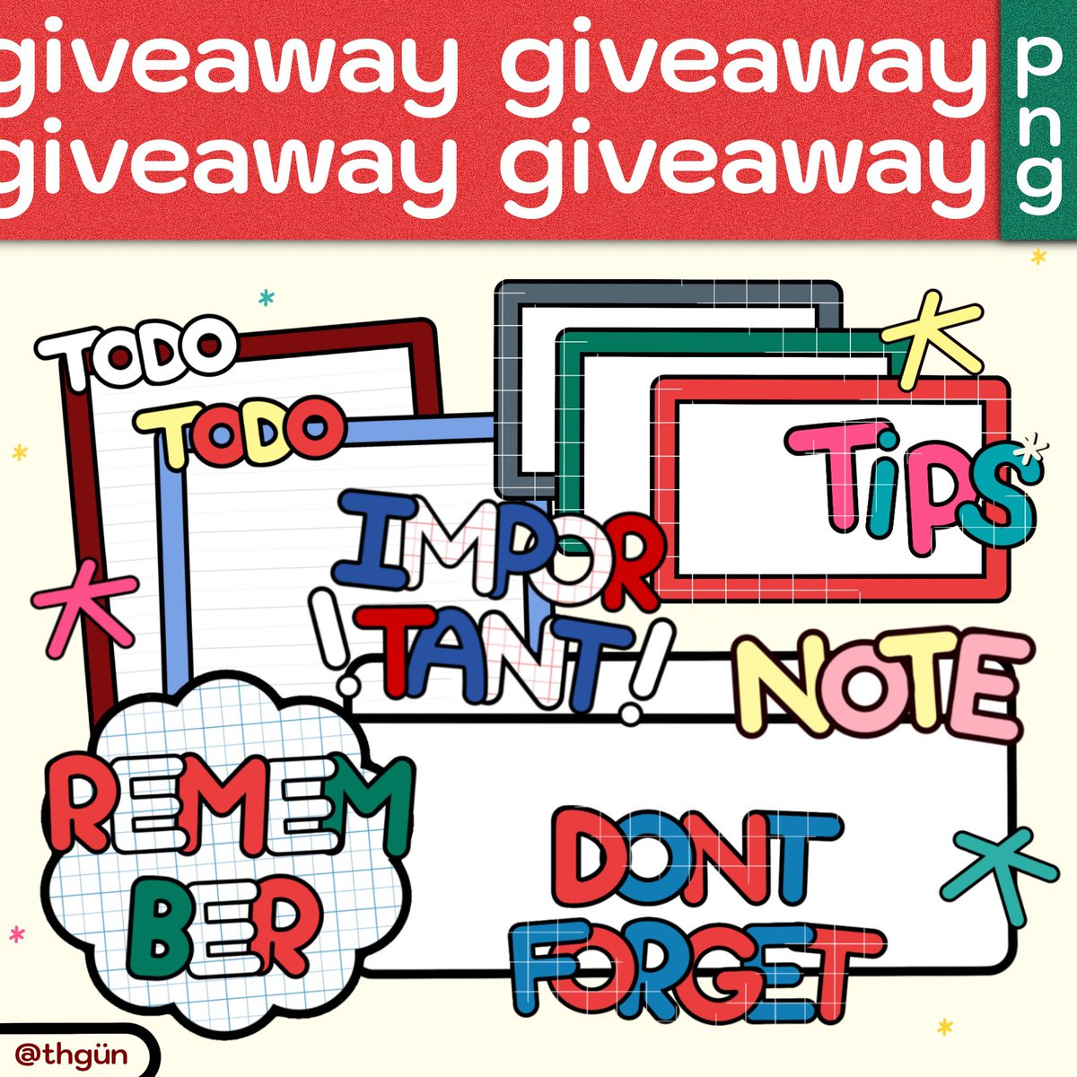 please kindly retweet : — ㄱ
giveaway png ตกแต่ง goodnotes🩷

🧘🏻‍♀️( link @ metion .ᐟ ) 📁
#แจกpng #แจกไฟล์png #goodnotes
