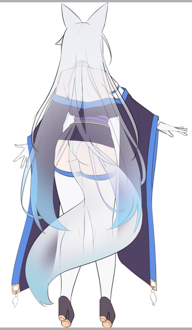 うーんこれは清楚な後ろ姿かも 