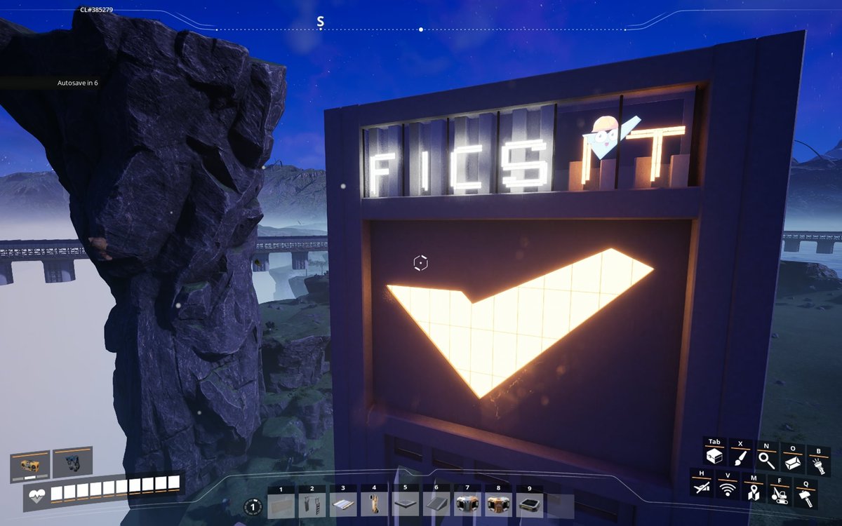 robo3687's tweet photo. behold!
the beginnings of the FICSIT Planetary Efficiency Museum
#satisfactory #satisfactoryAF https://t.co/7gZSSipLOC