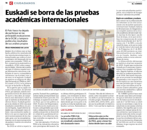 Baina ondo goaz. Sinistu!