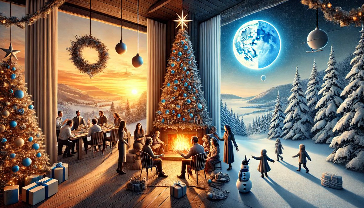 La navidad como oportunidad de reencuentro (volver a encontrarnos) y renacimiento (nuevo comienzo). vivirtutiempo.blogspot.com/2024/12/oportu…