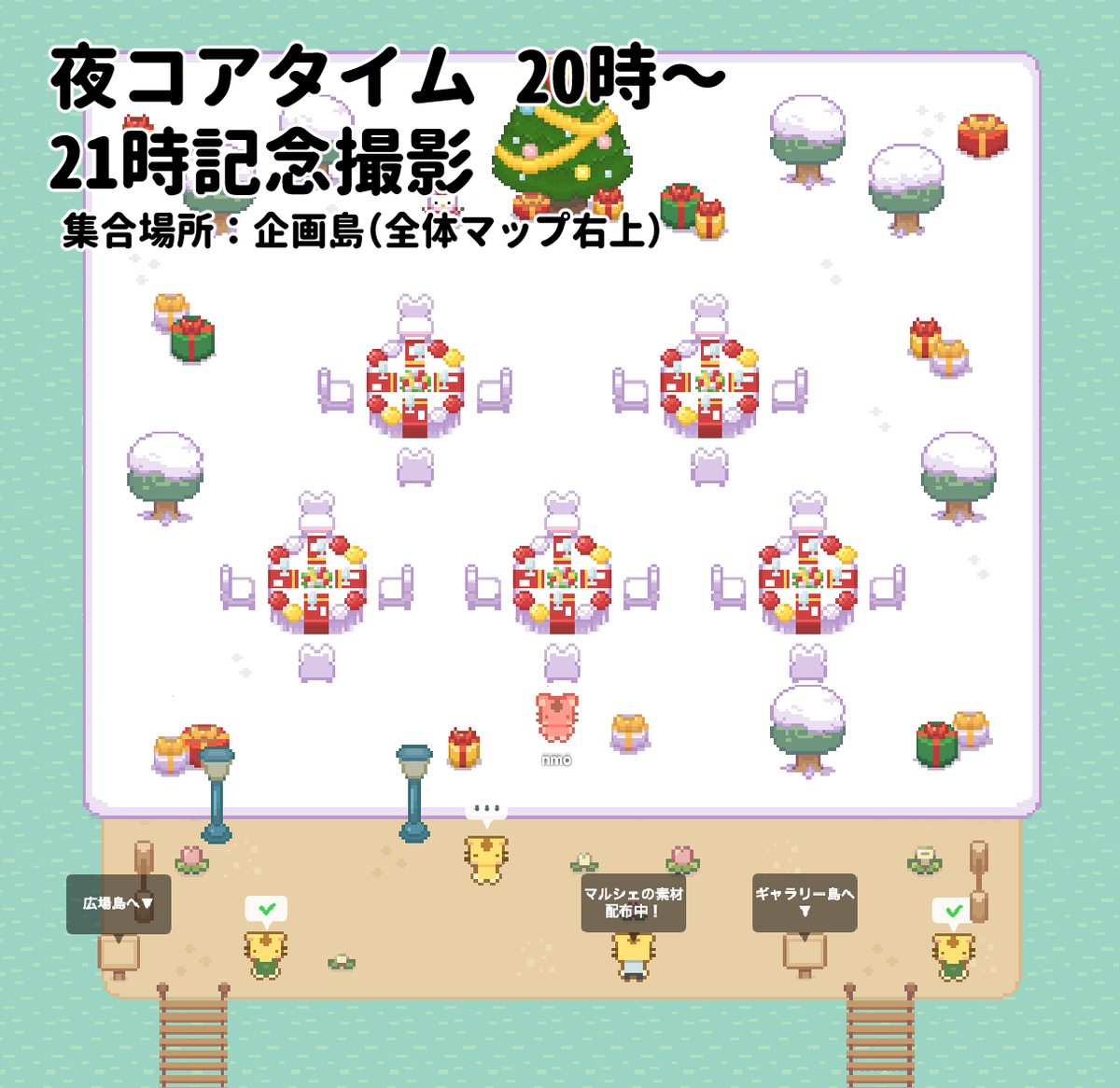 tryredo's tweet photo. 本日21時より記念撮影を行います。 
 第2回の記念撮影は企画島にお集まりください。
 みなさまのお越しをお待ちしております📸
#トライトレリド3 https://t.co/vTGEAW0njE