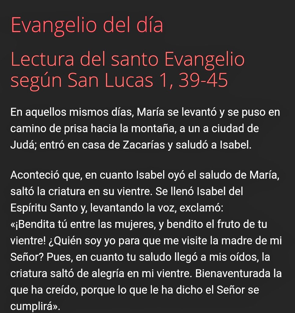 Reflexlitur1's tweet photo. #Hoy #22Dic #22Diciembre #EvangelioDeHoy #EvangelioDelDia #Evangelio #IVDomingoDeAdviento https://t.co/qiCRjdyRQF