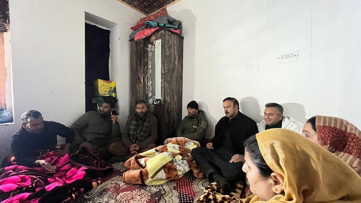 J&K National Conference Kishtwar (@ncktwr) on Twitter photo Sajjad Ahmed Kichloo, the Zonal President of the National Conference for Chenab Valley and former Minister of State for Home, conducted an extensive visit to several villages, including Buttpora Kralpora, Menganpora, and Khanpora. <a href="/JKNC_/">JKNC</a> <a href="/OmarAbdullah/">Omar Abdullah</a> <a href="/IfraJan_/">Ifra Jan</a> <a href="/KichlooSajjad/">Sajjad Ahmed Kichloo</a> Sajjad Ahmed Kichloo, the Zonal President of the National Conference for Chenab Valley and former Minister of State for Home, conducted an extensive visit to several villages, including Buttpora Kralpora, Menganpora, and Khanpora. <a href="/JKNC_/">JKNC</a> <a href="/OmarAbdullah/">Omar Abdullah</a> <a href="/IfraJan_/">Ifra Jan</a> <a href="/KichlooSajjad/">Sajjad Ahmed Kichloo</a>