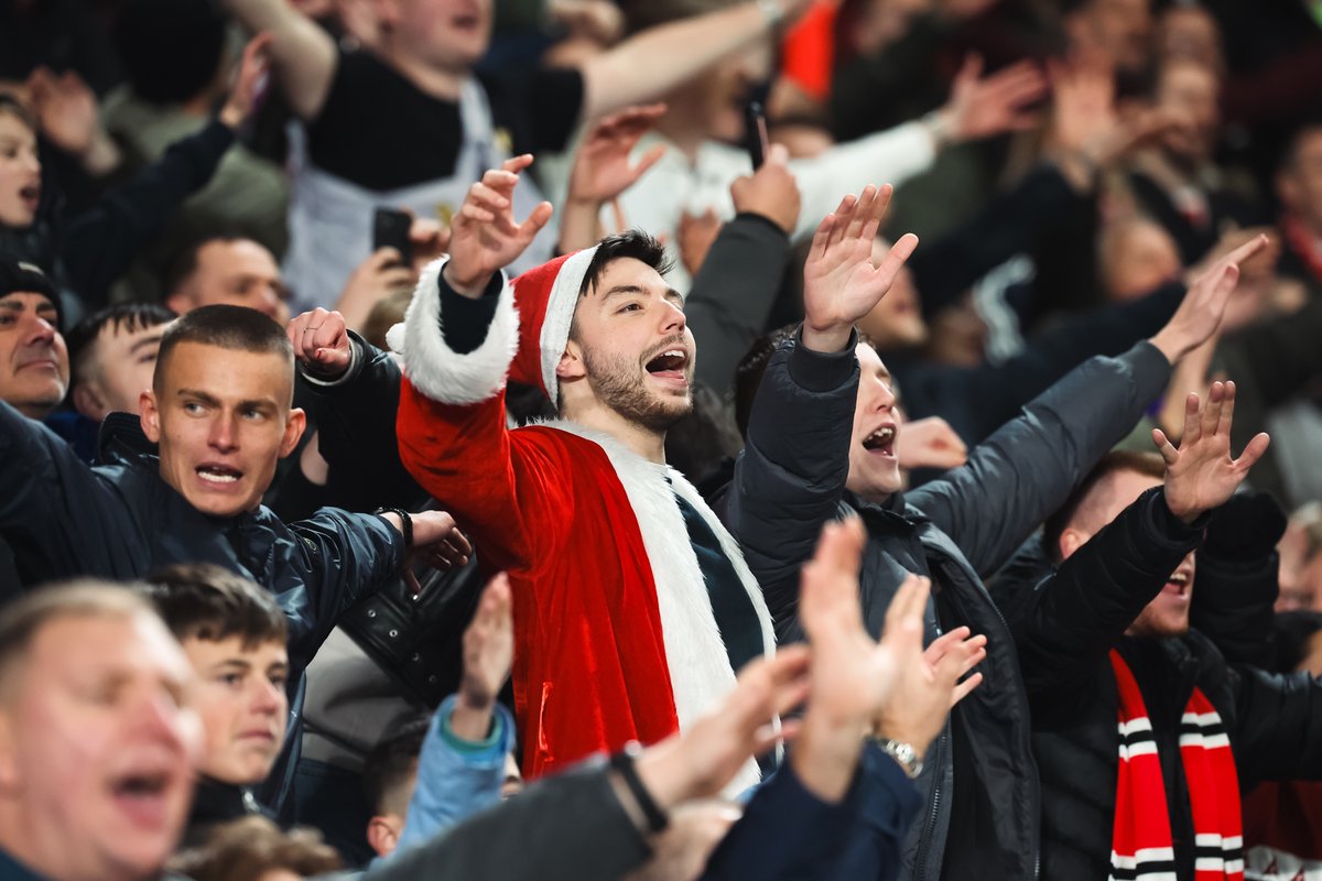 Over 10,000 of you will be on the road to back the Lads over the festive period 🎄

We can't wait for it ❤️🤍