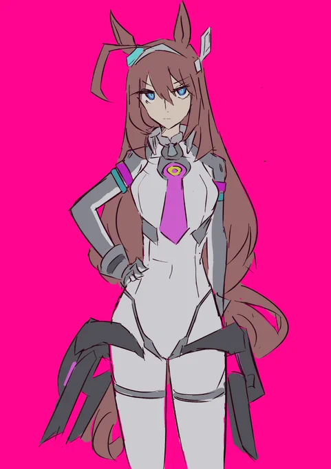 プラグスーツでも収まりいいんじゃないかというrkgk 