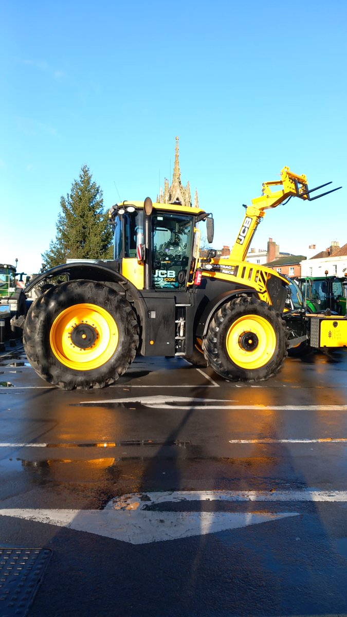 If any of you are tractor fanciers and near Devizes/Vale of Pewsey, you  are in luck! Today is the tinsel tractor run (you can't miss it,  especially if you get stuck in the middle of it) and the tinsel tractor  market. Not a lot of tinsel in the market it has to be said.