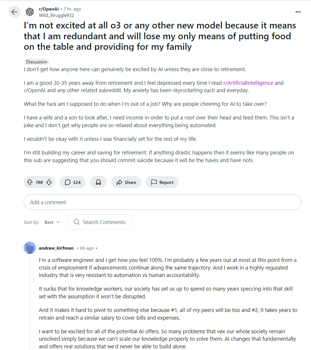 kimmonismus's tweet image. Here we go again. The 5 stages of grief: denial.
anger. bargaining. depression. acceptance