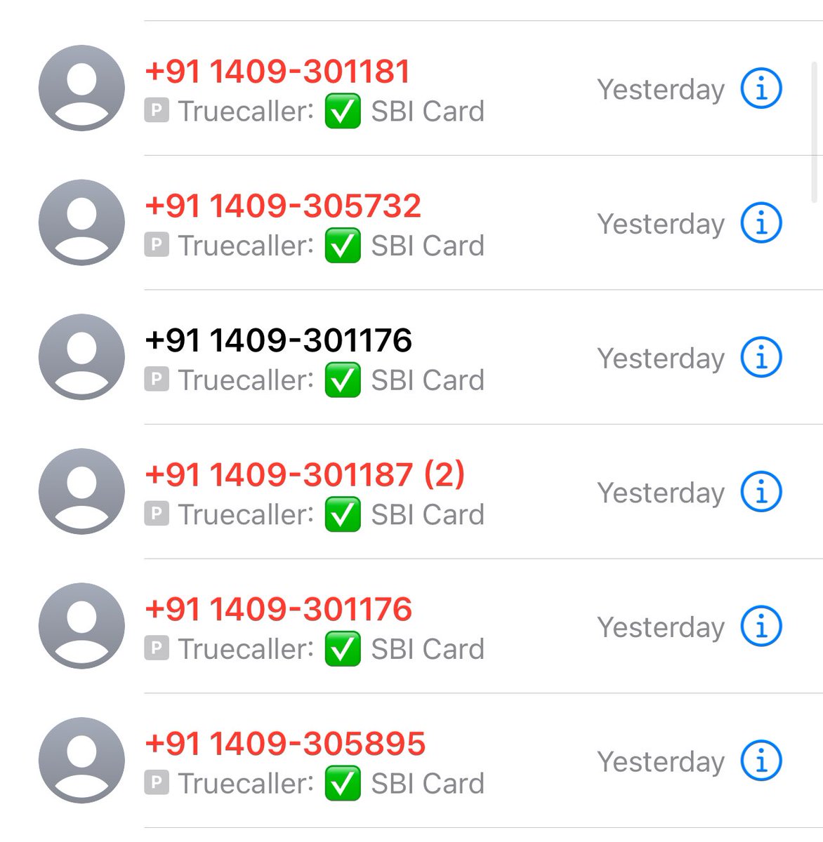 SHiteshofficial's tweet photo. @SBICard_Connect I'm receiving constant spam calls since yesterday, multiple times. Are you so free that you need to call this often? Please stop this nonsense, or I'll file a complaint with the @RBI https://t.co/JKbdhox3Oq