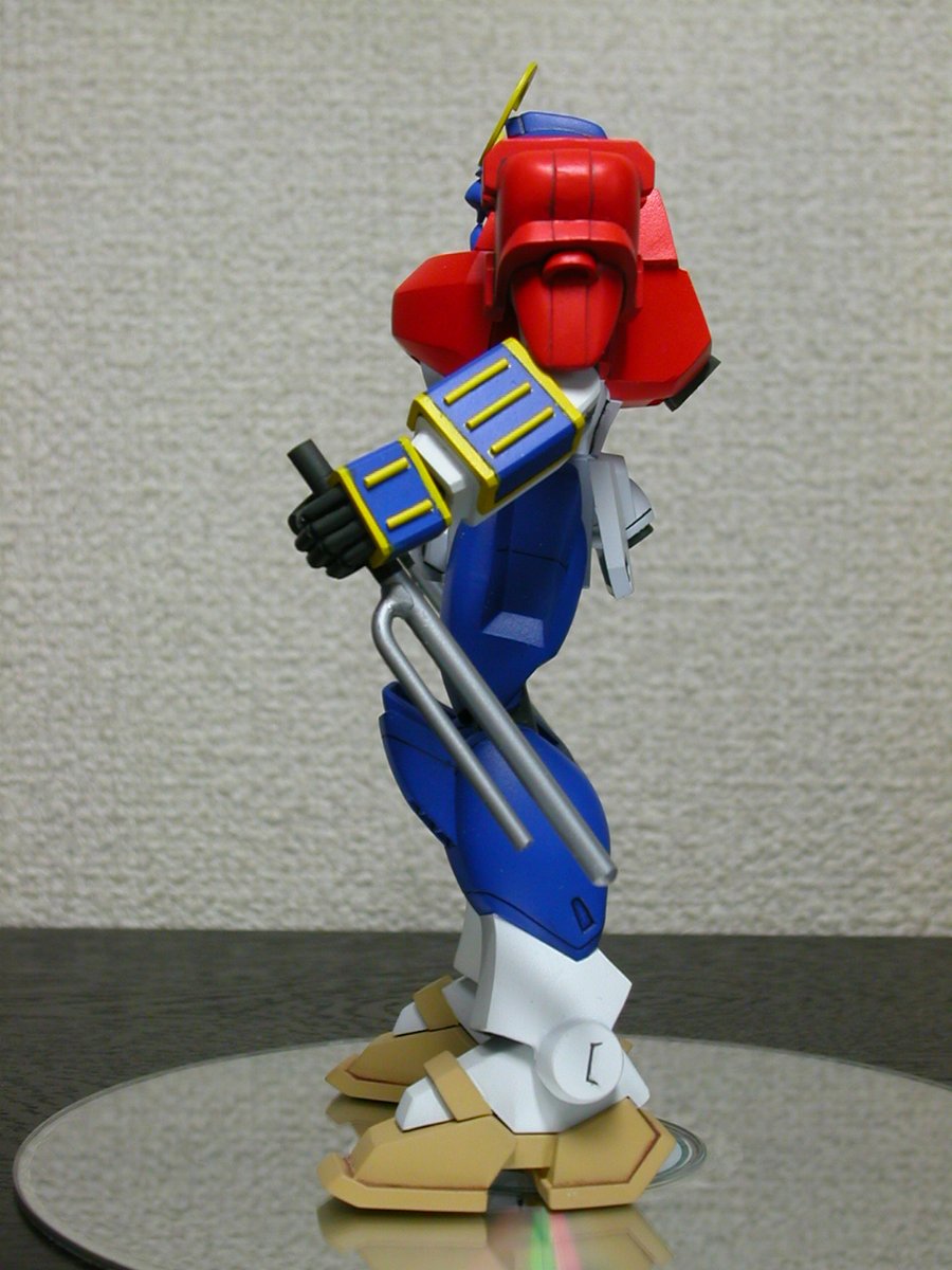 Kokugikangaeri's tweet photo. 機動武闘伝Gガンダムが1995年春に放送終了、
その直後にストリートファイターZEROがゲーセンで稼働。
ソドムが十手を持った新デザインで登場したとき、
真っ先にガンダムマックスター改造でソドムガンダムが作れると思い立ちました。
#ファイナルファイト #ソドム #ガンプラ #SFZERO #sodom #gundam https://t.co/VIg4hkrf9b