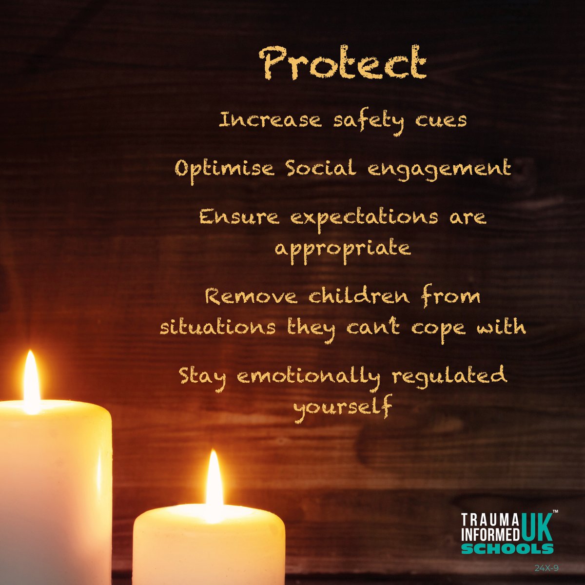 We should never place a child in a situation they are unable to manage, that includes festive activities. It's ok to say no, it's ok to just go to part of an event, it's ok to do what's best for your child to give them a stable environment. 

#TraumaInformed #TISUK #MentalHealth