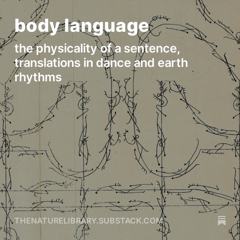 Christina Riley (@cmarieriley) on Twitter photo Still obsessing over hearing Garth Greenwell talk about sentence muscularity at <a href="/PortyBooks/">The Portobello Bookshop</a> and always quietly obsessing about ballet and less quietly about this cool planet we live on. New post on Substack about some of that thenaturelibrary.substack.com/p/body-languag… Still obsessing over hearing Garth Greenwell talk about sentence muscularity at <a href="/PortyBooks/">The Portobello Bookshop</a> and always quietly obsessing about ballet and less quietly about this cool planet we live on. New post on Substack about some of that thenaturelibrary.substack.com/p/body-languag…