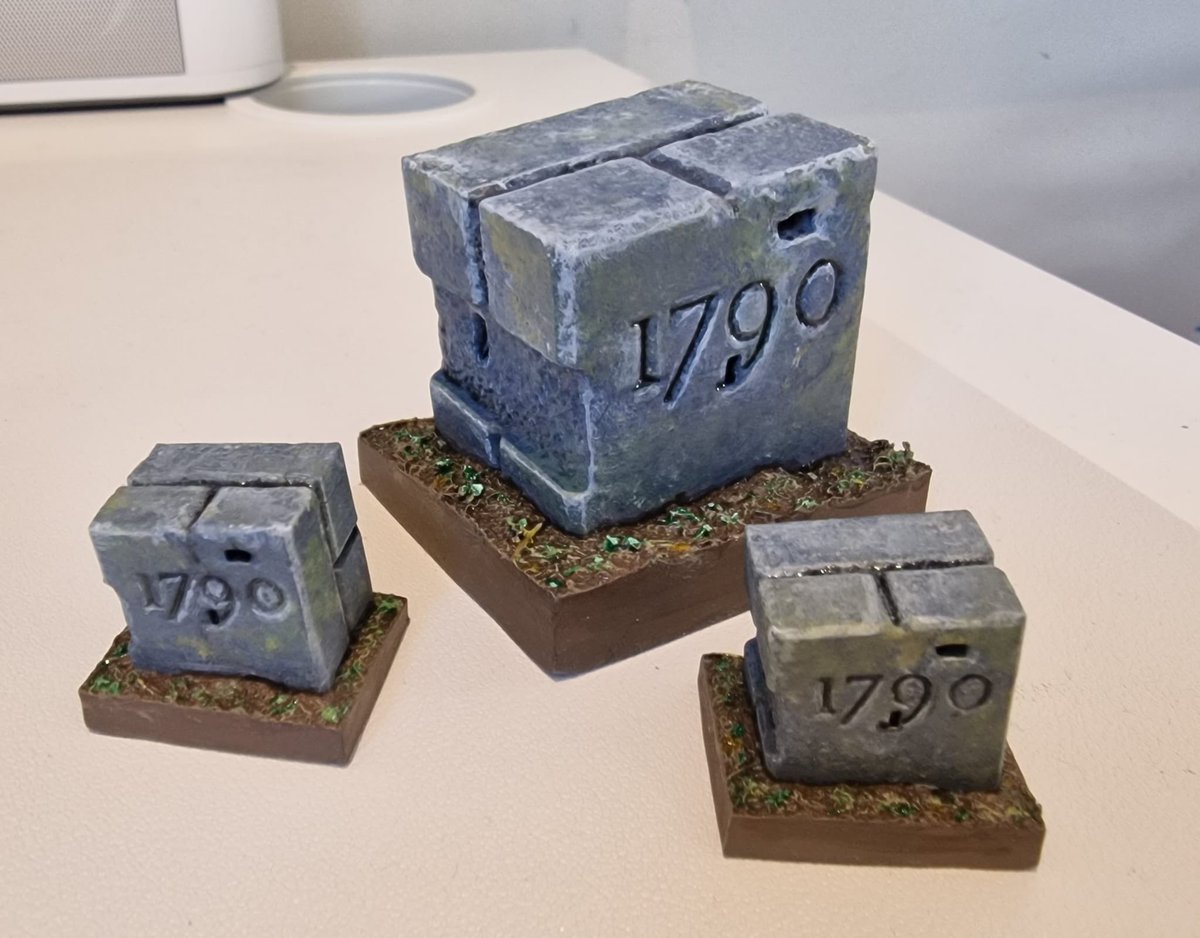 Stoke Newington History (@historyofstokey) on Twitter photo The painted version courtesy of <a href="/artfletch/">David Fletcher</a> who commented: “About an hour of painting with warhammer style paints. Need to spray varnish them too.” The painted version courtesy of <a href="/artfletch/">David Fletcher</a> who commented: “About an hour of painting with warhammer style paints. Need to spray varnish them too.”