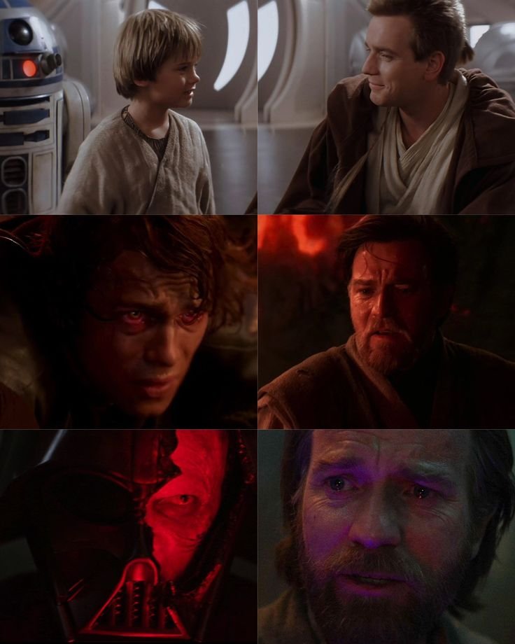 "Anakin is gone, i am what remains."
