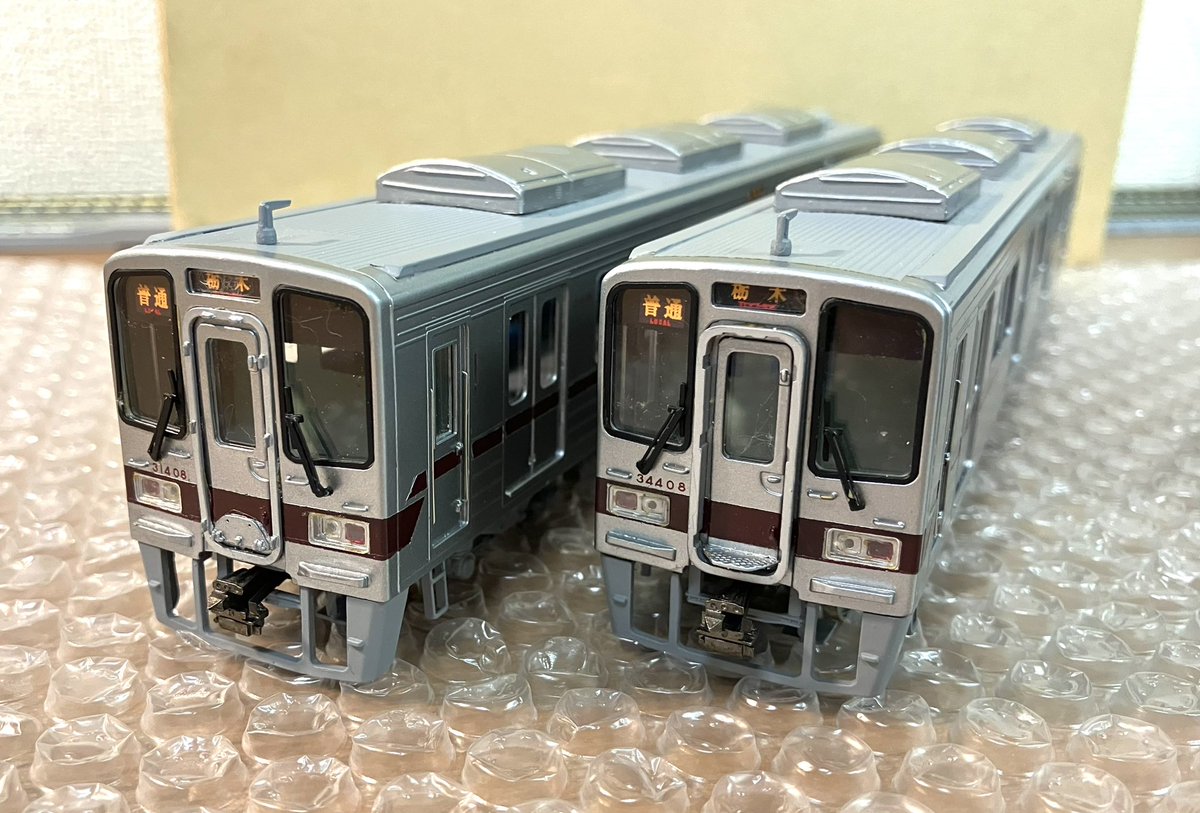 モデルワム 東武30000系キット組立品を買取させていただきました。お 