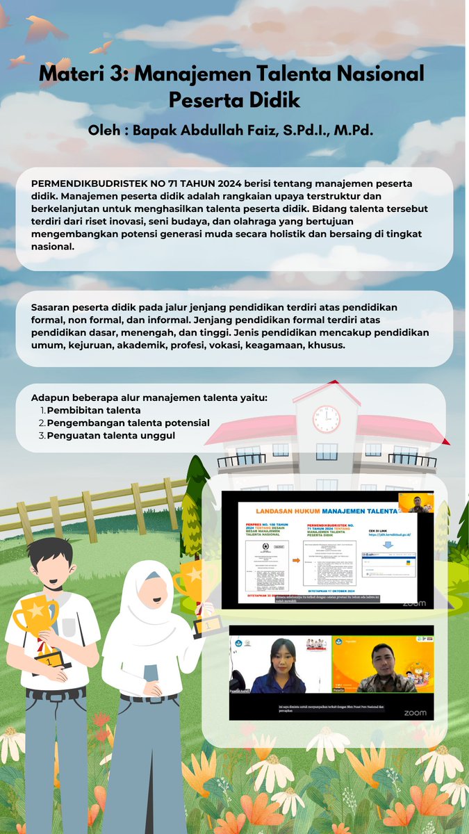 silver_growth's tweet photo. Materi 3: Manajemen Talenta Nasional Peserta Didik

Berikut merupakan rangkuman materi ke 3 (terdapat pada gambar dibawah👇🏻) 

#PelajarPenggerakMerahPutih #PelajarSehatCerdasBerkarakter #PelajarTolakJudiOnline https://t.co/tj8ihjyx96