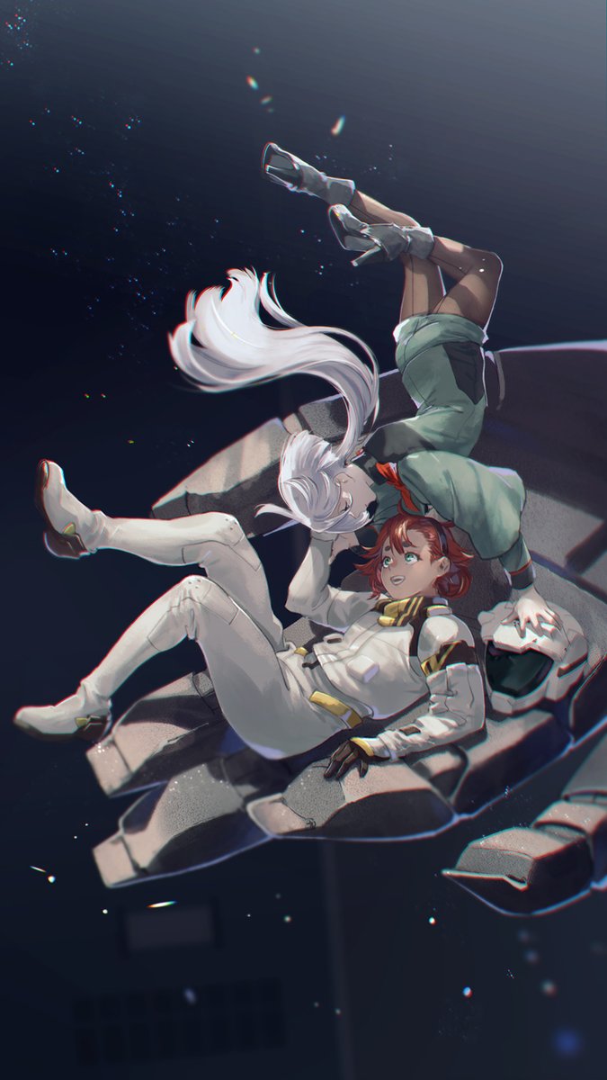 unekoheyhey's tweet photo. #水星の魔女 
低重力 https://t.co/dXXzPJkAXz
