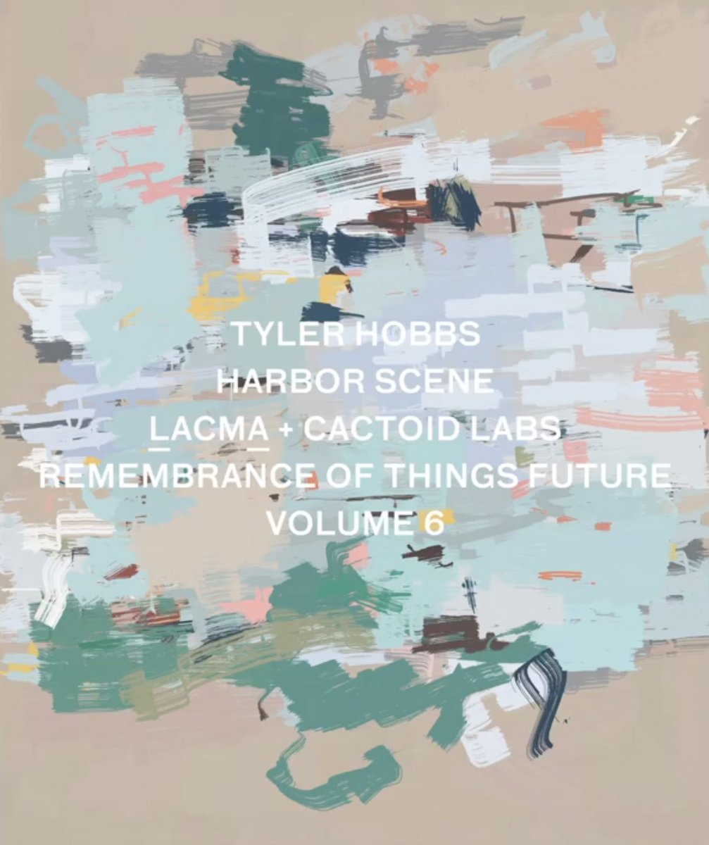 CactoidLabs's tweet photo. 🌵❤️On the eve of a new year, Cactoid Labs would like to thank the incredible artists, patrons & community members who contributed to the beautiful work brought to fruition in 2024.

🌵❤️A highlight of this year was the release of @tylerxhobbs Harbor Scene: After John Henry Twachtman, Volume 6 of @LACMA's  Remembrance of Things Future Initiative with Cactoid Labs.  

🌵❤️🧵1/5
