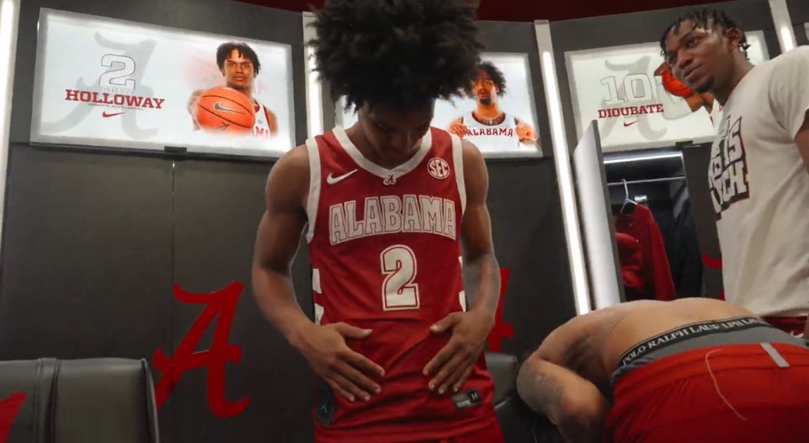 They said he was a bust.

He responded.

26 Points. 

8 made Threes.

His Name is Aden Holloway.

You can call him Biz