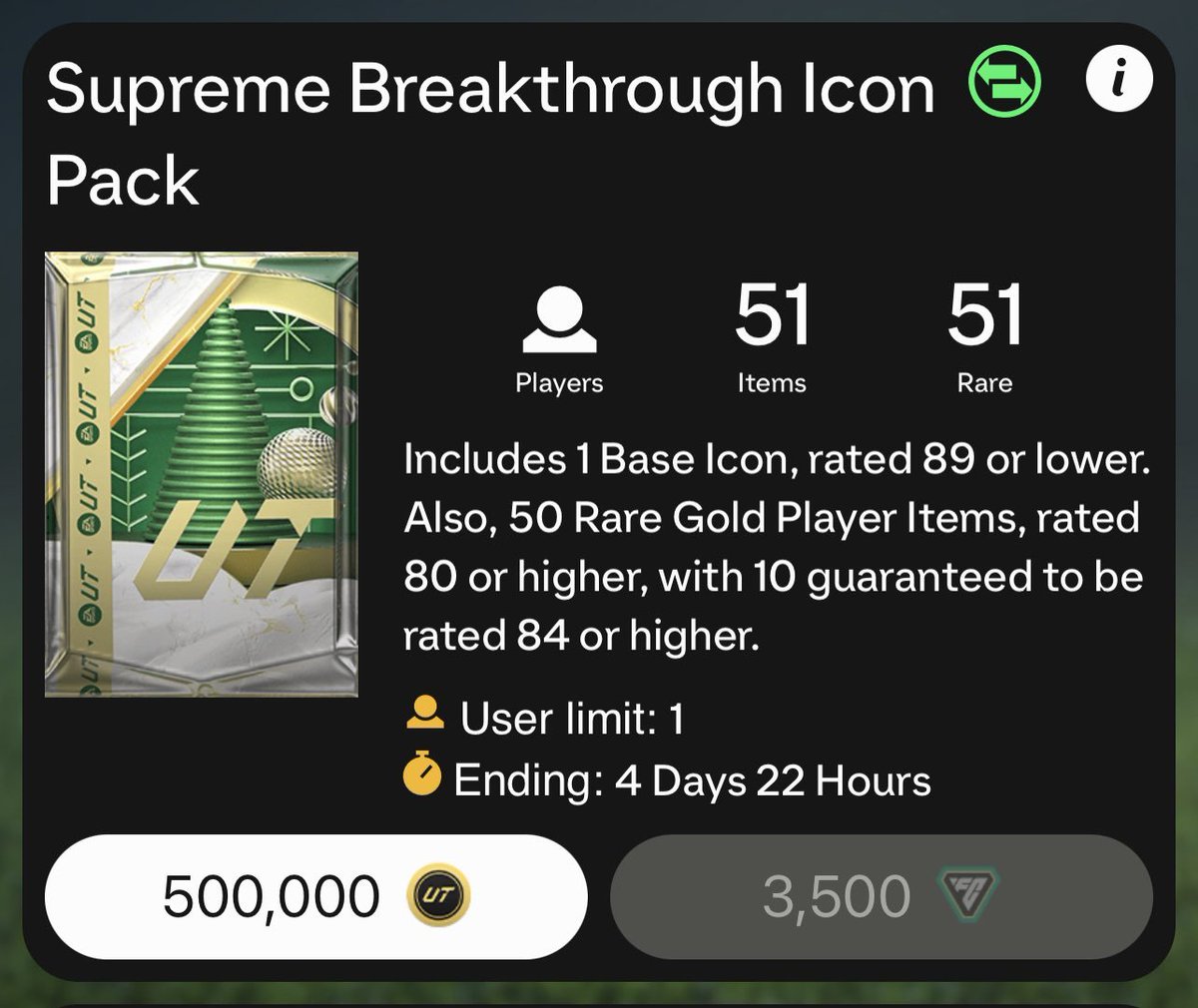 FutFreezee's tweet image. 🥶 500k Icon Pack for FREE 🥶

🧊 RT 🔁
🧊 Comment your console
🧊 Follow me