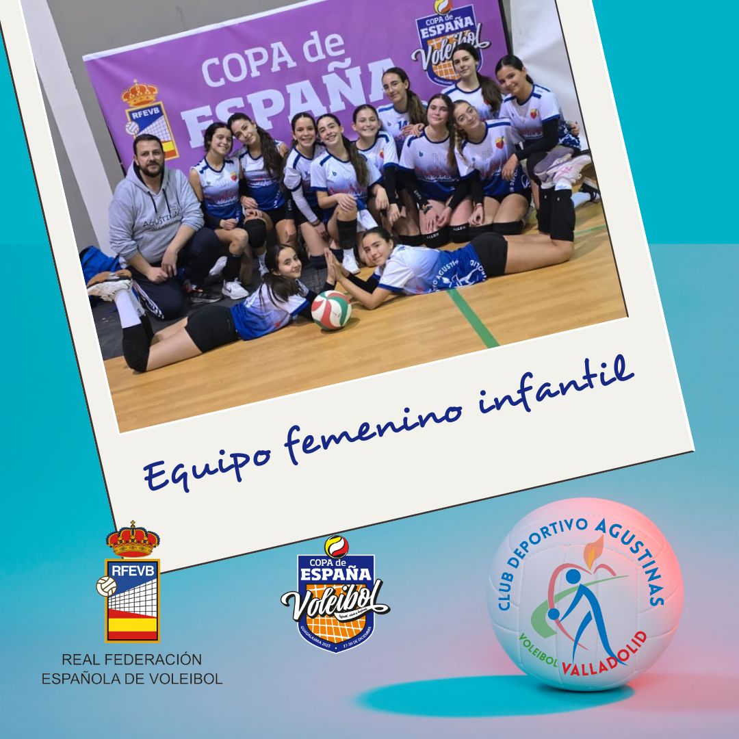 agustinasva's tweet image. 🏐 El equipo infantil de voleibol del CD #AgustinasVA ha cerrado su primera participación en la #CopaEspañaVB @RFEVB en #Guadalajara. 
Una experiencia inolvidable para nuestras jugadoras.
Mañana regresan a casa, ¡gracias por representarnos con tanta ilusión y esfuerzo! 💙