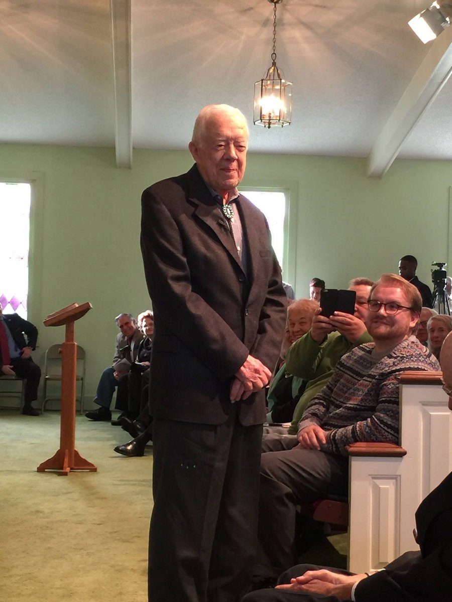 therealmark60's tweet photo. While you may not agree with his politics, President Jimmy Carter was pure class. It was a true honor to get to meet him. RIP sir. #JimmyCarter #presidentjimmycarter #carter https://t.co/sTN77yBtKB