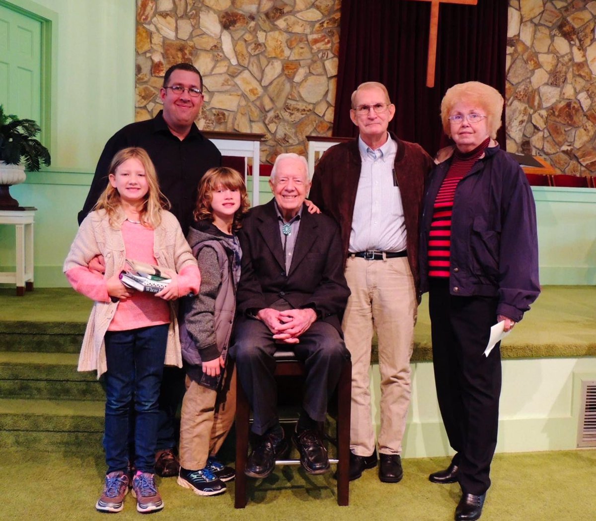 therealmark60's tweet photo. While you may not agree with his politics, President Jimmy Carter was pure class. It was a true honor to get to meet him. RIP sir. #JimmyCarter #presidentjimmycarter #carter https://t.co/sTN77yBtKB