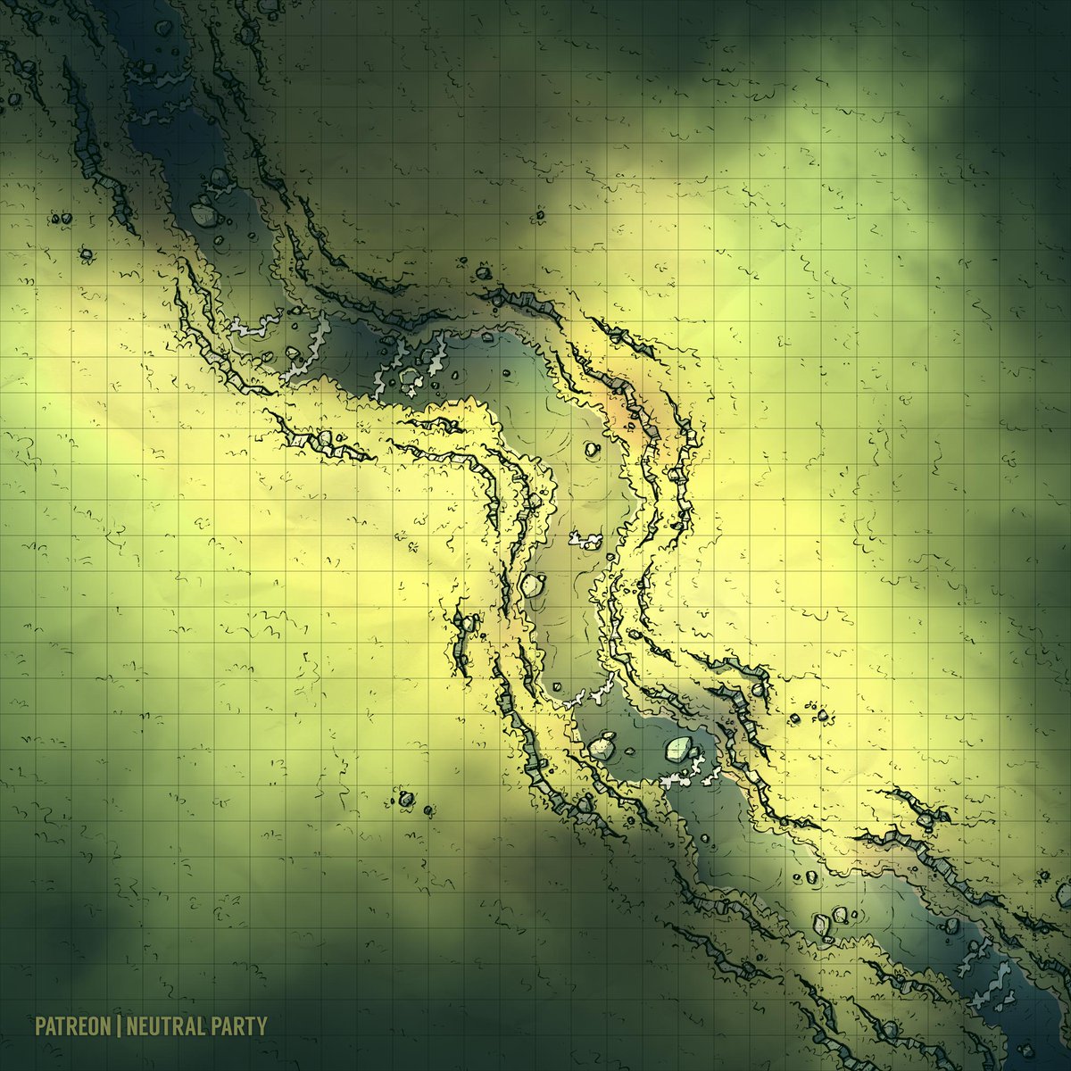 NeutralPartyArt's tweet image. If you ever want your party to feel like they&apos;ve hit rock bottom, give them clubs and lead them to a ditch, promise them a penny for each mudcrab they smash and see how long they stick with it. #dnd #pathfinder #roll20 #battlemap