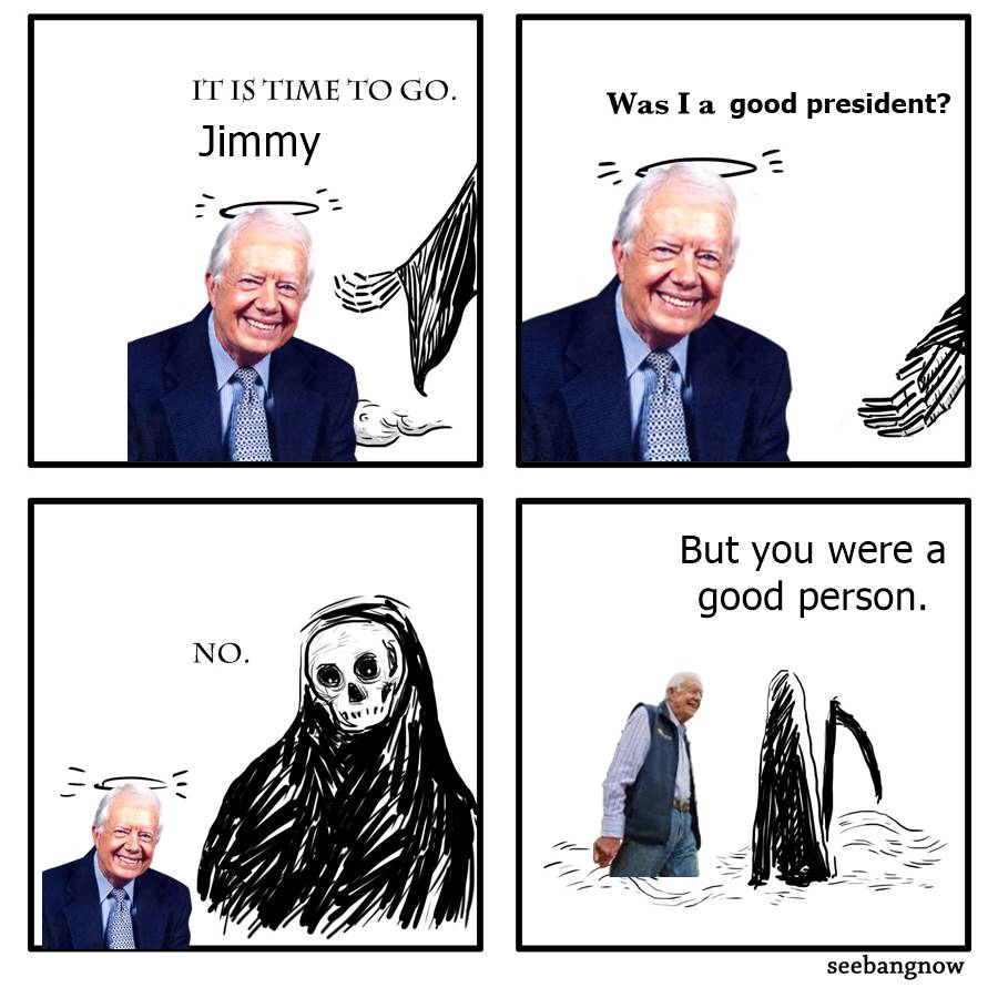 Dispropoganda's tweet image. RIP Jimmy Carter.