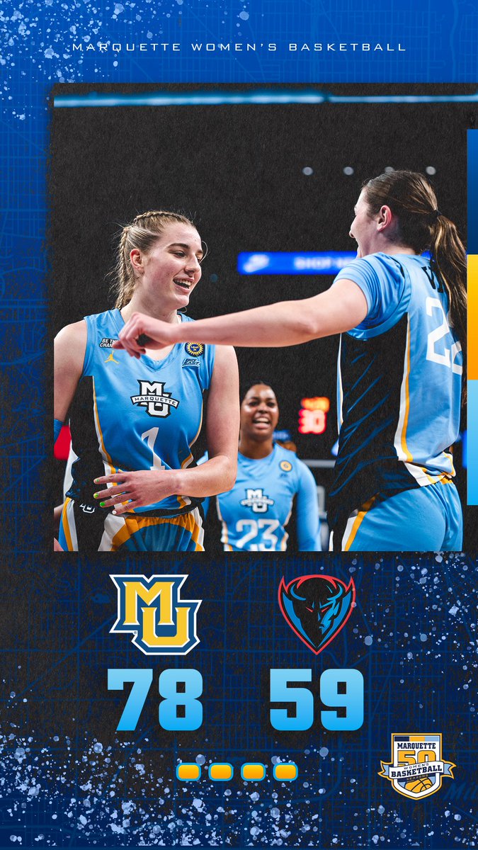 MarquetteWBB's tweet photo. Ending 2024 with a 𝓦

#WeAreMarquette | #playwithHEART https://t.co/9ZfZN3uPeo