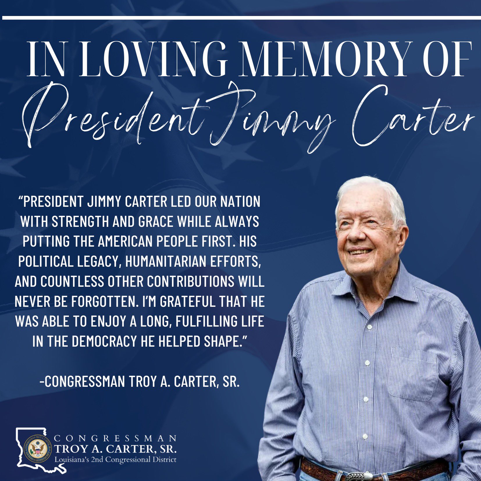 Jimmy Carter Helping People Jimmy Carter Lauded For Humility And