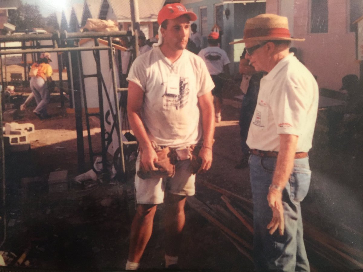 Very sad about the passing of my friend &amp; hero, President Jimmy Carter. I served as his Crew Leader on many Habitat projects around the world. He called me his “token Republican”. I learned a lot from this great man. My proudest professional moment was welcoming him to Mishawaka.