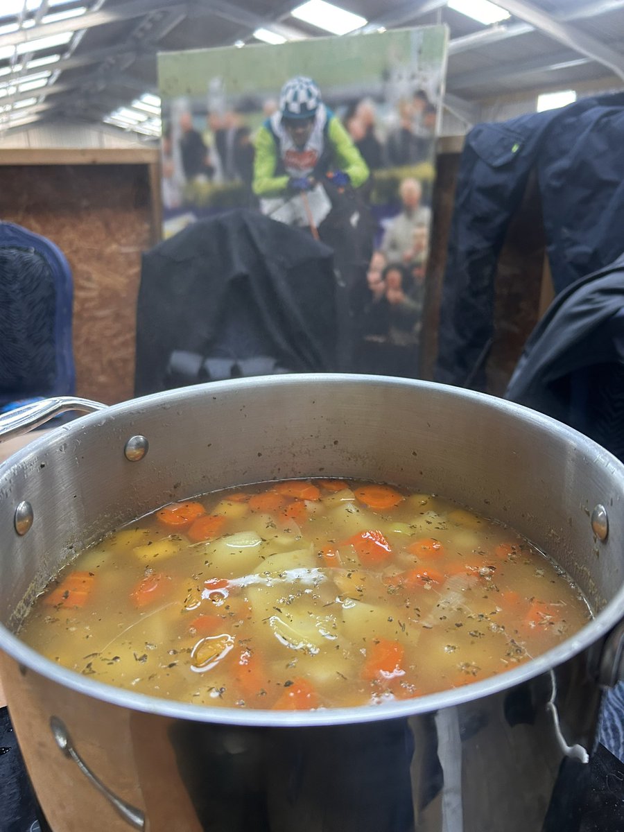 RhysapWilliam's tweet photo. Keeping everyone fed @SammyTRacing #Cawl https://t.co/q4XnDzLsB4