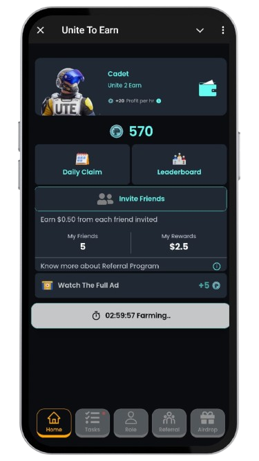 unitetoearn's tweet photo. 💸 Unite, Engage & Earn with Unite2Earn! 💸

Transform your digital engagement into real-world rewards with Unite2Earn—the platform that empowers YOU to earn while interacting! 🚀

🌟 2 Income Streams Waiting for You:
1️⃣ Airdrop Rewards: Participate in tasks, upgrade your roles, and invite friends to claim your share of the Community Airdrop Program! 🎁
2️⃣ Monthly Passive Income: Stake your UTE tokens and watch your earnings grow while unlocking exclusive opportunities like our Launchpad! 📈
💡 Engage, Earn, Repeat. Your journey to financial empowerment starts here!
👉 Join Now : https://t.co/hlUqxWKn0u

#Unite2Earn #EngageToEarn #Airdrop #PassiveIncome #Web3