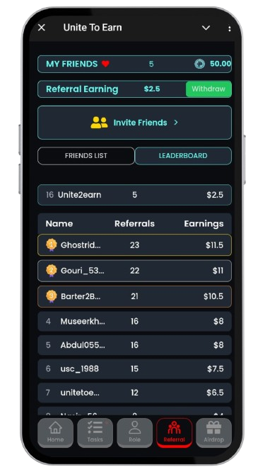unitetoearn's tweet photo. 💸 Unite, Engage & Earn with Unite2Earn! 💸

Transform your digital engagement into real-world rewards with Unite2Earn—the platform that empowers YOU to earn while interacting! 🚀

🌟 2 Income Streams Waiting for You:
1️⃣ Airdrop Rewards: Participate in tasks, upgrade your roles, and invite friends to claim your share of the Community Airdrop Program! 🎁
2️⃣ Monthly Passive Income: Stake your UTE tokens and watch your earnings grow while unlocking exclusive opportunities like our Launchpad! 📈
💡 Engage, Earn, Repeat. Your journey to financial empowerment starts here!
👉 Join Now : https://t.co/hlUqxWKn0u

#Unite2Earn #EngageToEarn #Airdrop #PassiveIncome #Web3