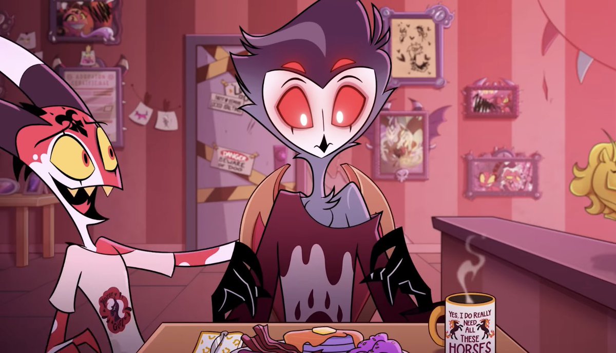 The number of parallels that can be drawn between Sinsmas and previous episodes just to show how much healthier Stolas’s life is now is actually crazy and I love it 😭😭