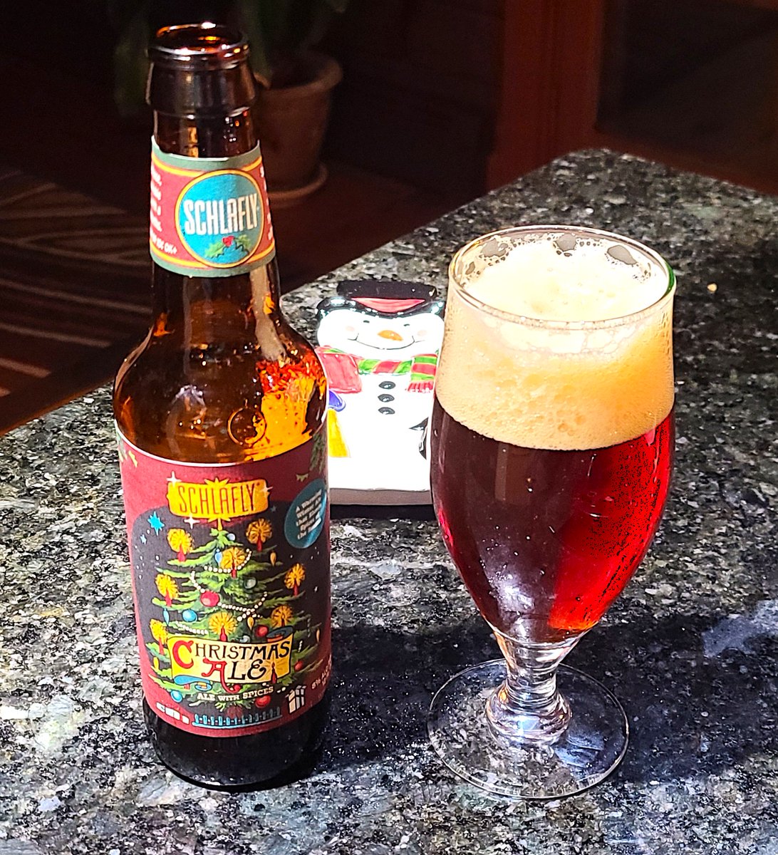 Reached the #12beersofchristmas point of no return with <a href="/Schlafly/">Schlafly Beer</a>'s Christmas Ale: theaposition.com/tombedell/golf…