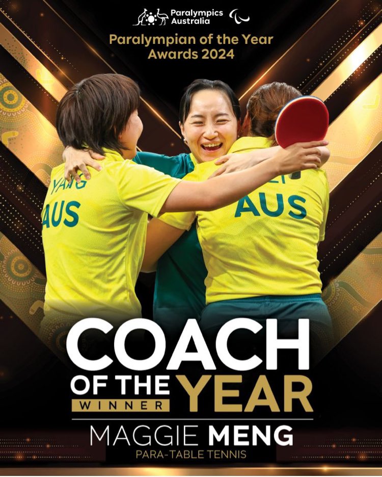 What a privilege to support Maggie for the years leading up to and including the Para Olympics as her Coach Developer. 
Congratulations to the whole Para TT crew who support all their people enabling them to flourish in life and their Sport, Maggie but one, albeit shining example