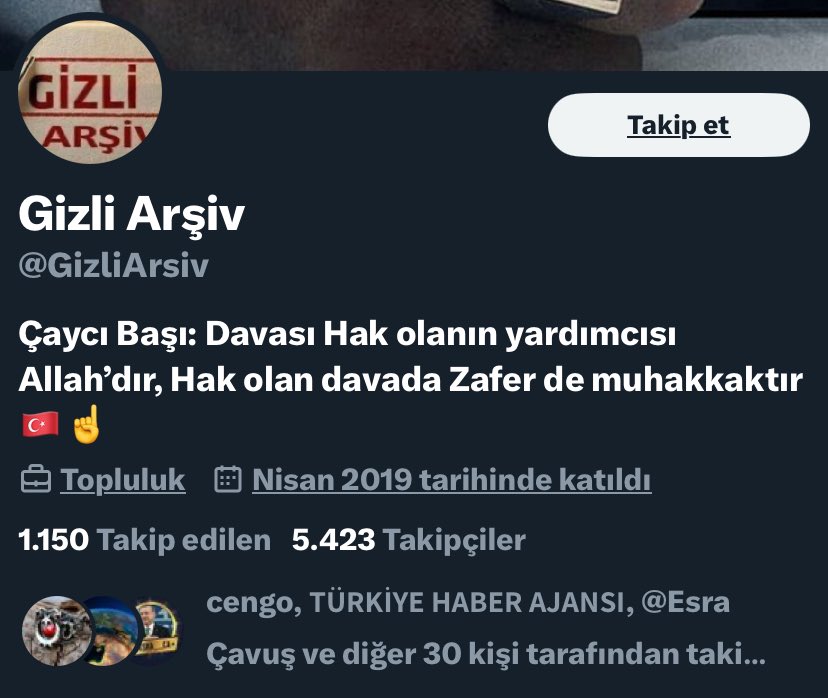 Arkdaşlar aşağıda görselini paylaştığımız GİZLİ ARŞİV isimli bir hesap bizlere ait değil tamamen taklittir.Bizim ile hiç bir alakası yoktur…

Gerçek ve tek olan GİZLİ ARŞİV hesaplarımız bunlardır.

Takip edin,takipte kalın…

<a href="/GizliArsiv2023/">20:23 ²⁶</a> 
<a href="/GizliArsiv2071/">KURT</a>