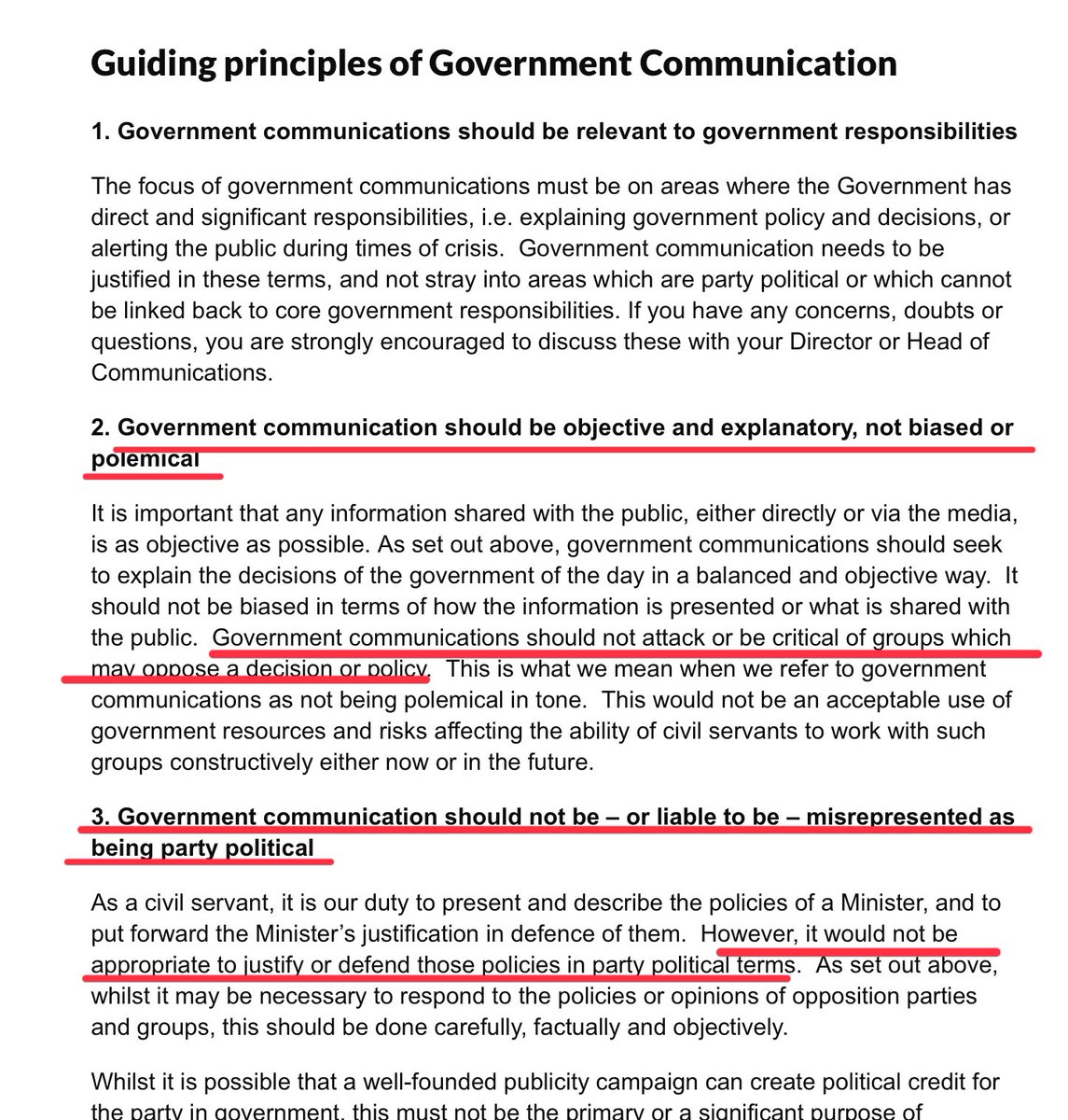 This post breaks the rules on the Ethics Guidance for Gov Comms. (See screenshot and link below)

As countless other people have said, including me, this is a NEW tax (not removing a tax break).
We never taxed education because that would be an abhorrent and ridiculous thing to