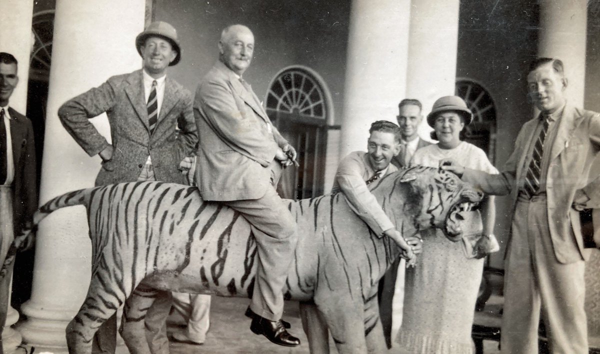 megspon's tweet photo. Thank you Ryder family for these incredible images of the 1935/36 Australian cricket team ‘at play’ in Patiala! https://t.co/EwKCnibfb8