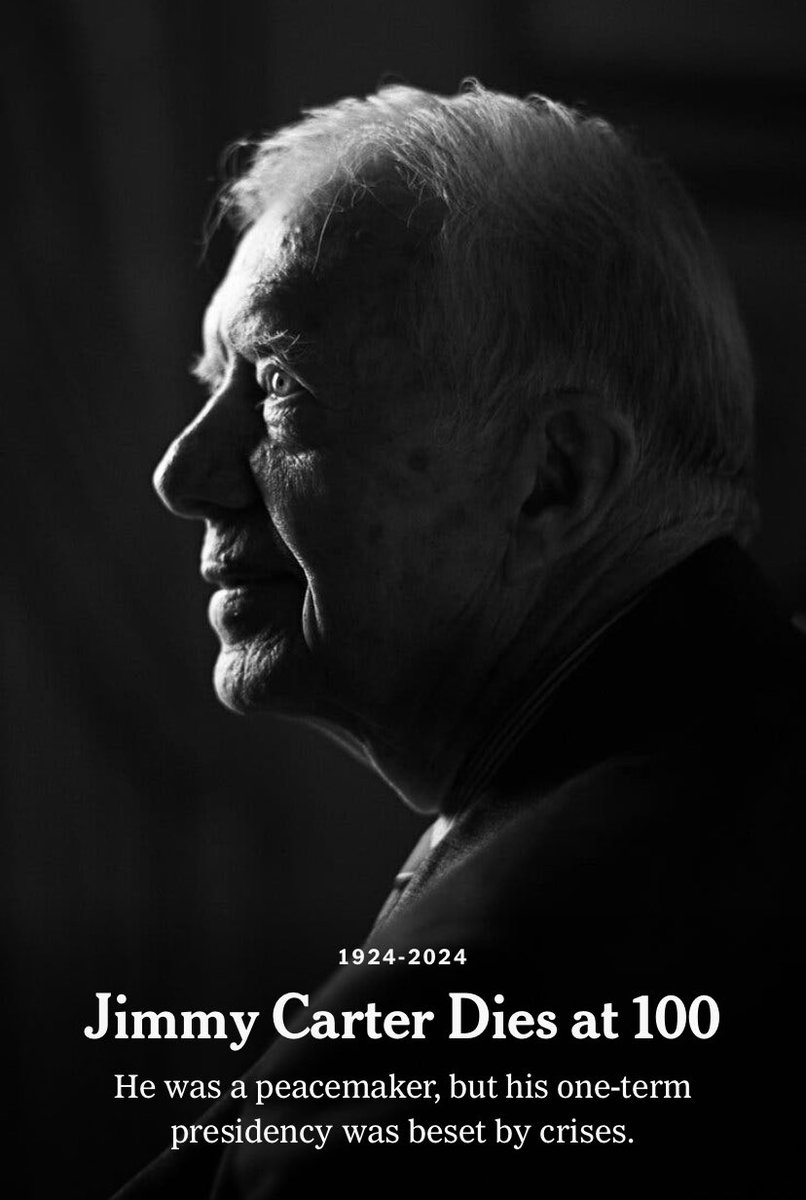 The model post-president - and a presidency under-valued at the time. Jimmy Carter’s brutal honesty was often interpreted as weakness. He told Americans hard truths that they didn’t want to hear, rather than going with the usual arias of US exceptionalism.