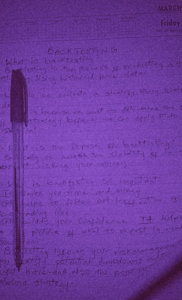 cencyy_'s tweet image. Backtesting, Backtesting, Backtesting. 

Something we all hear all the time but some of us don&apos;t know what it really entails. 

I&apos;ll help summarize the theory aspect of @Techriztm&apos;s backtesting video which I extracted from there.

Stay with me.🧵