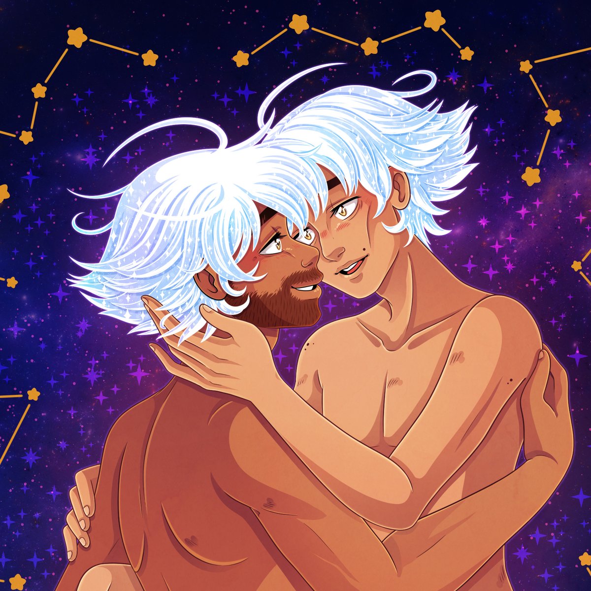 Willow_San's tweet photo. They love each other in space 🥹❤️🌌

#jayvik https://t.co/nPT28t9DaN