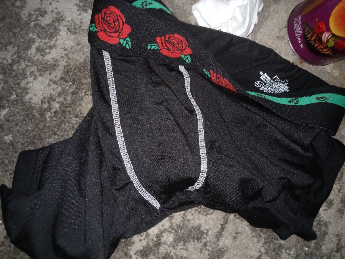 DaddyWaynesW's tweet photo. I call these my Sexy Man Undies lol they make me feel sexy but they are clingy to my junk and ass drives me crazy but whatever they made of soaks up every bit of sweat because they always damp when I take them off just took them off after 3 days now #buymyundies https://t.co/B5DMuCUKWE