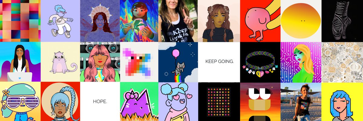 gm ✨
mini reflect looking at my banner.
i look at each one of these squares and they tell a story, they play a part in my journey over the last few years.
🫶 love them. makes me wonder what's to come.