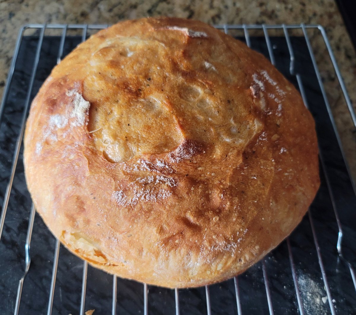 BeauchampWhy's tweet image. Making bread is such an easy thing to do. I am doing my mixture before going to sleep. A relaxing therapy for me. I am cooking it when I wake up in the morning when I am doing my routine. The perfume is going everywhere in the condo. #easybread #Food