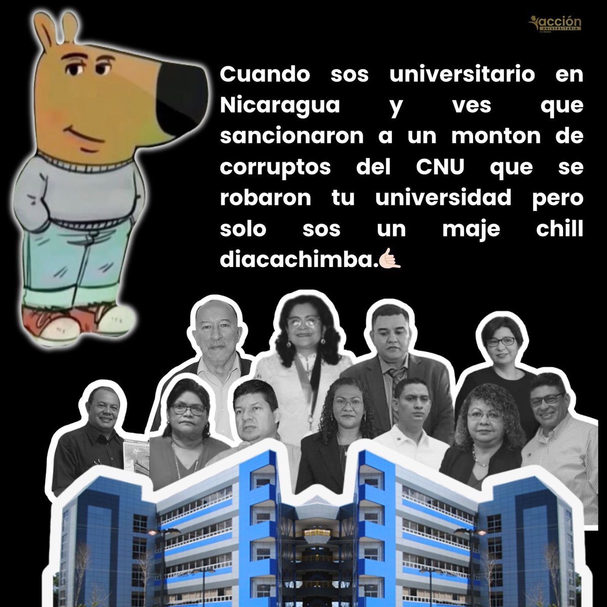 ¿Sabes que significa que hayan sancionado a corruptos del CNU?

#USA 🇺🇸 nos dió la noticia que incluyó en su lista de corruptos y antidemocráticos a 20 funcionarios del CNU y el CNEA, por la persecución que realizan a estudiantes y académicos.

#listaengel2024