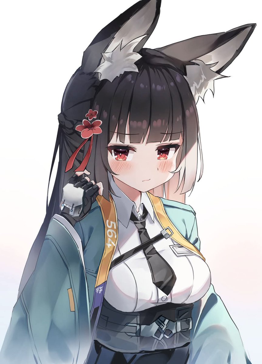 isperia1991a's tweet photo. I apologise for not knowing the original artist, but regarding Hoshimi Miyabi, seeing as she is a doggo character (I know, fox lady) is she a Blep or a Mlem? Discuss! https://t.co/eBHGLUyACN