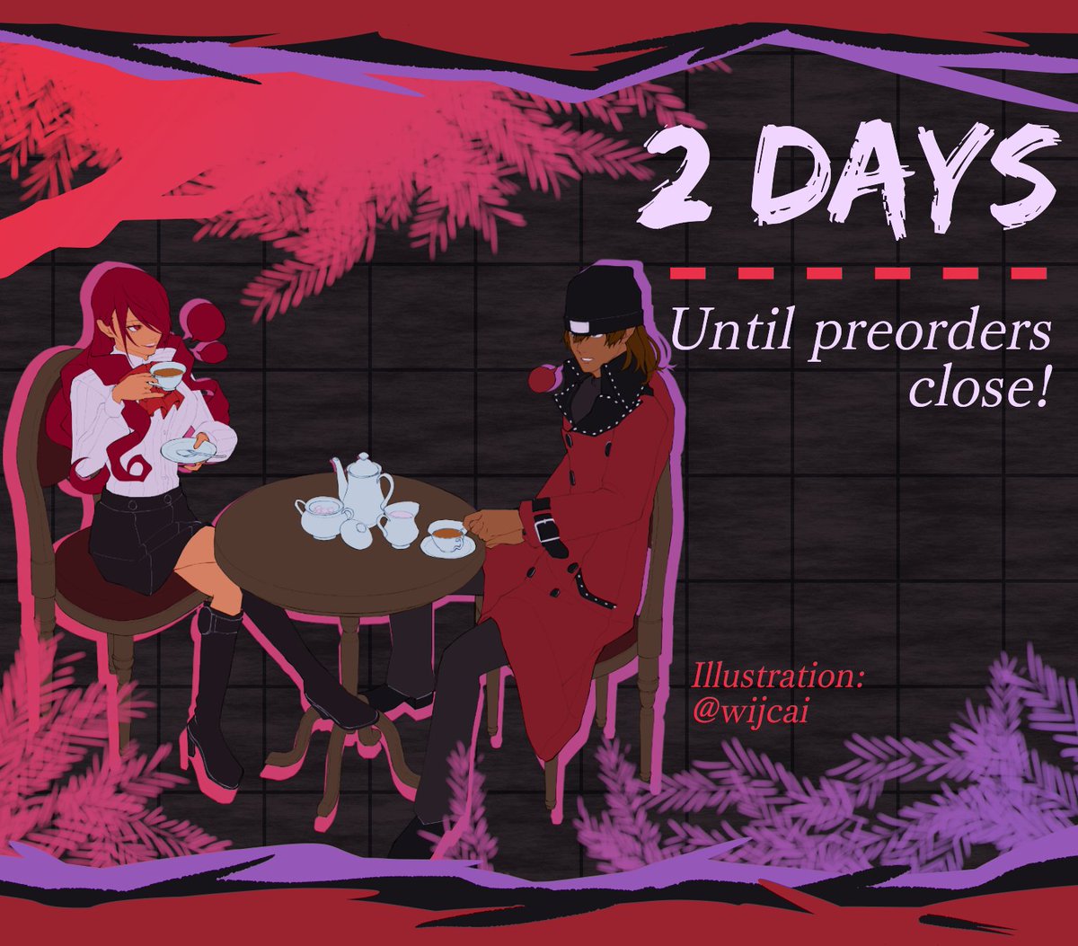 💥2 DAYS LEFT UNTIL PREORDERS CLOSE!💥

Time's running out! Our shop will be closing in 2 days on the 31st, so if you were interested in grabbing  a copy, you'd better do it fast!

🛍️SHOP: deathboundzine.bigcartel.com
🛍️UK ONLY: etsy.com/shop/Deathboun…